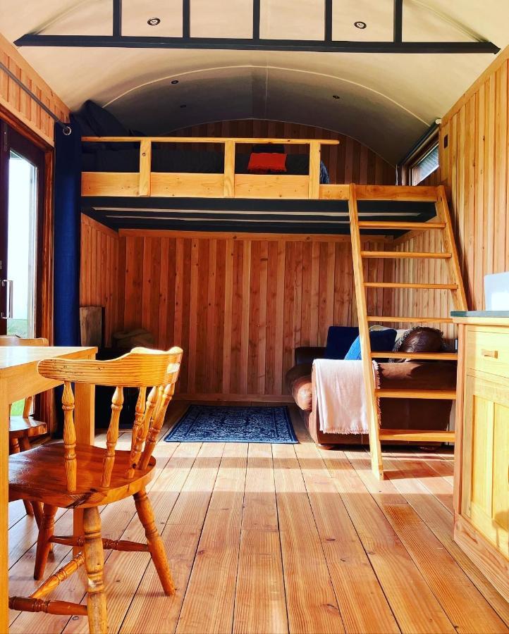 Shepherds Hut In A Private Meadow With Sea Views Hartland Exteriör bild
